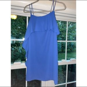 Asymmetric Ruffle Dress